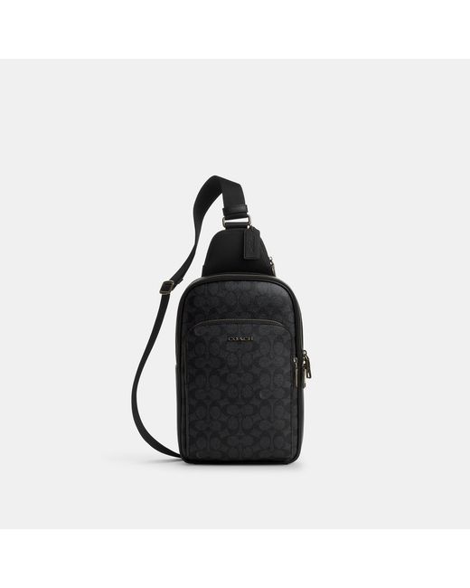 COACH Black Ethan Pack for men