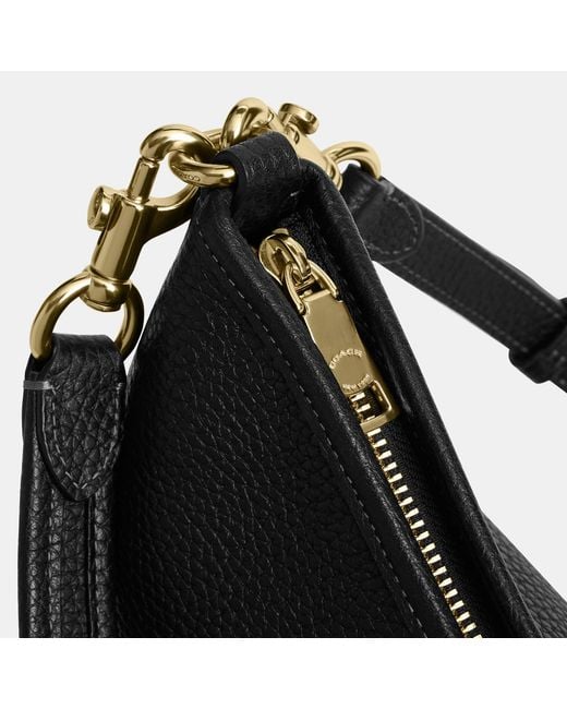 COACH Black Laurel Shoulder Bag