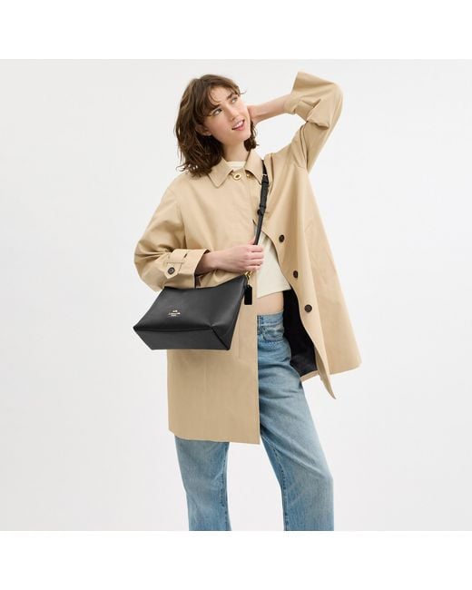 COACH Black Laurel Shoulder Bag