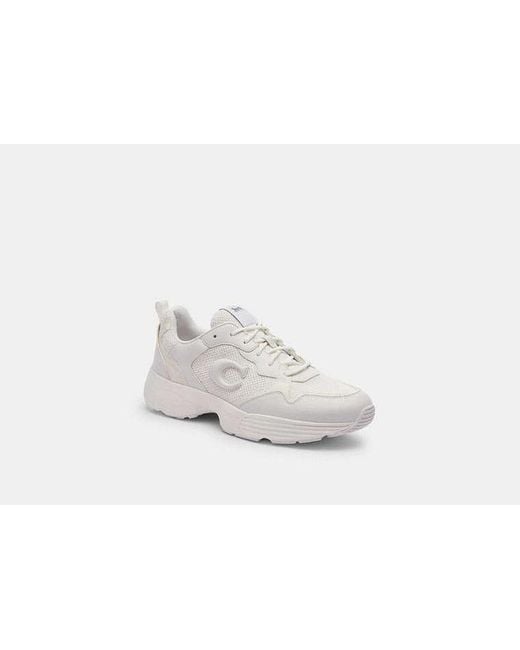 COACH White Strider Sneaker for men