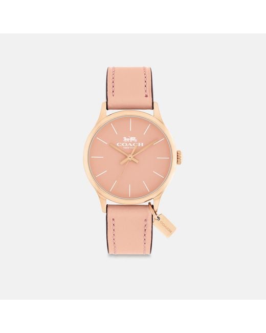 COACH Black Ruby Watch,