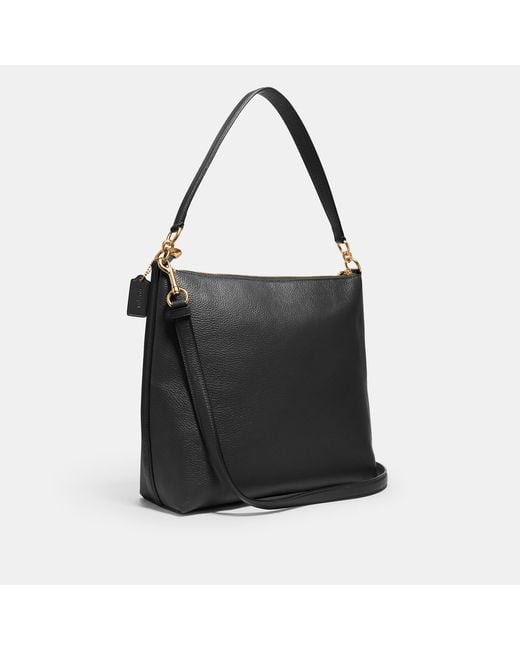 COACH Marlon Hobo Bag in Black Lyst