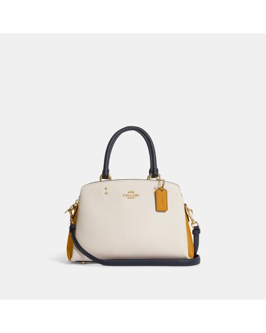 Coach Outlet Multicolor Mini Lillie Carryall In Colorblock