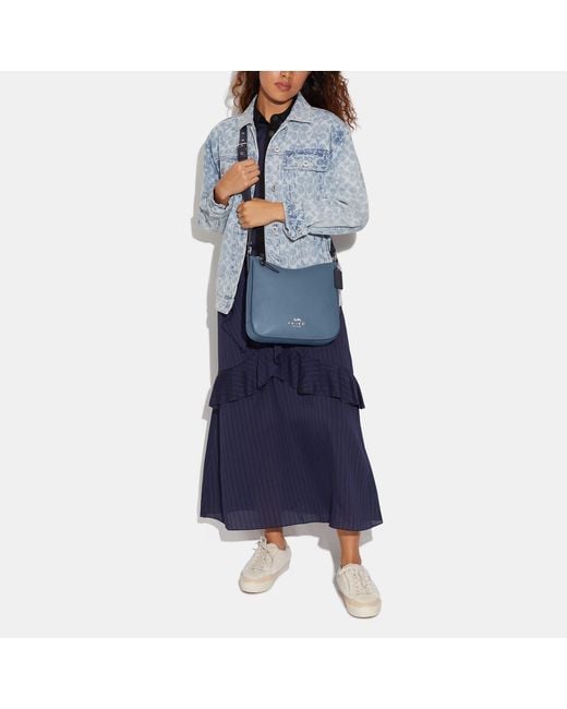 Coach Outlet Ellie File Bag in Blue Lyst