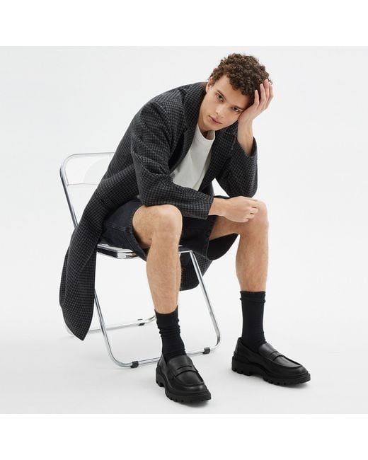 COACH Black Loafer for men