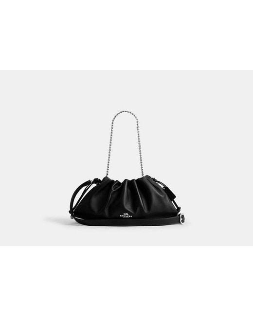 COACH Faye Large Shoulder Bag in Black | Lyst