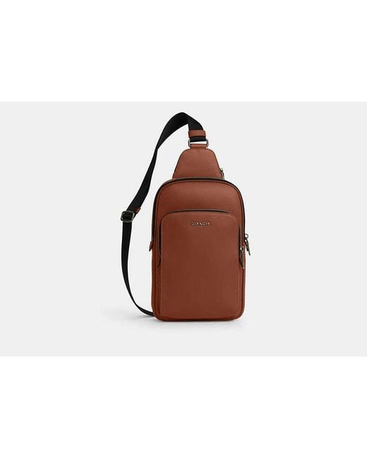 COACH Brown Ethan Pack for men