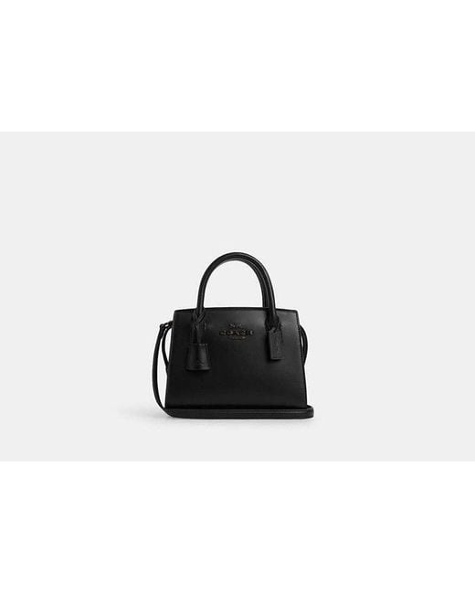 COACH Black Andrea Carryall Bag