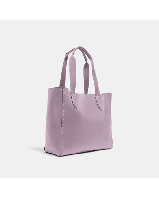 COACH Derbytote Bag in Purple Lyst