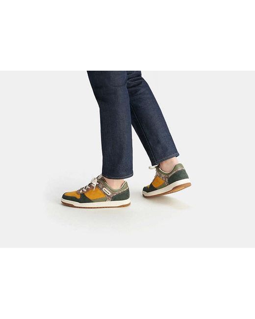 COACH Multicolor C201 Sneaker In Mixed Signature Fabric for men