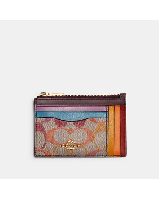 coach card holder disney