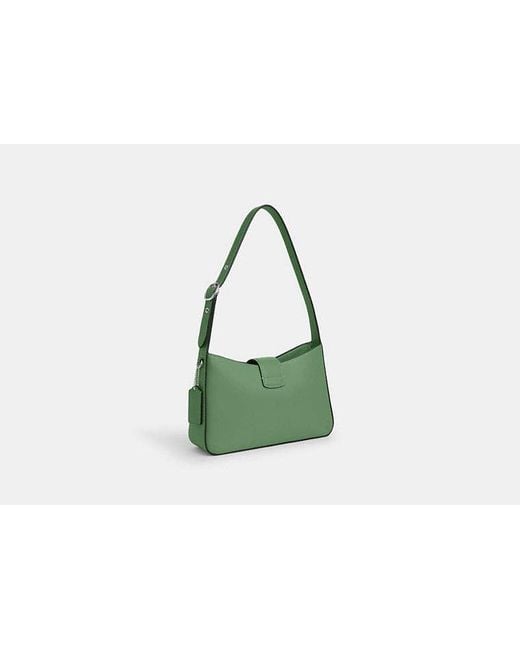 COACH Green Eliza Shoulder Bag