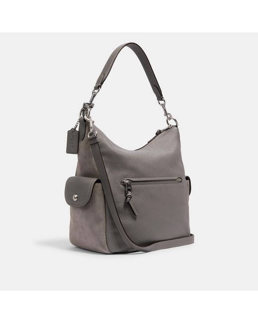 COACH Pennie Shoulder Bag in Gray Lyst