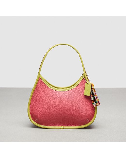 Coach Outlet Pink Ergo Bag In Coachtopia Leather