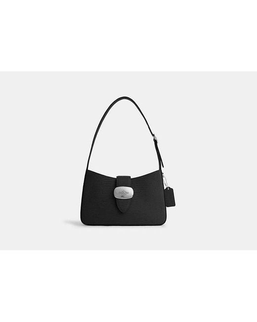COACH Black Eliza Shoulder Bag