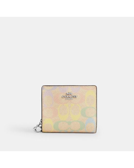 COACH Natural Snap Wallet
