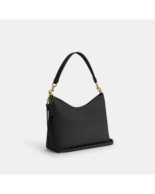 COACH Black Laurel Shoulder Bag