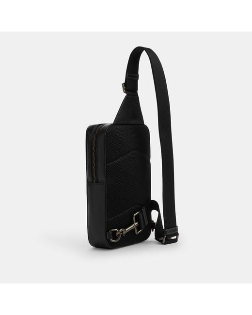 COACH Black Sullivan Pack for men
