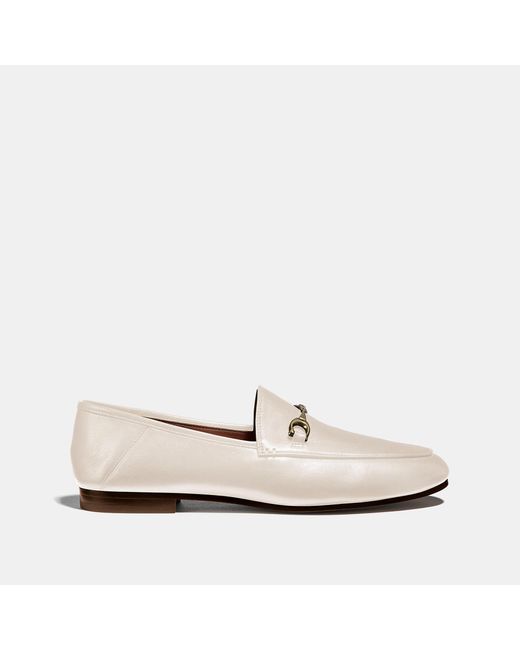 Coach Outlet Haley Loafer in White | Lyst