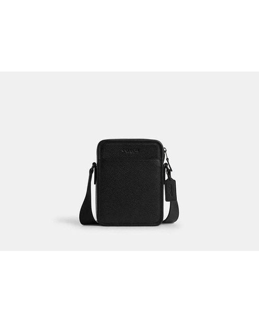 COACH Black Sullivan Crossbody Bag for men
