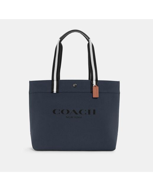 COACH Blue Tote 38 With for men