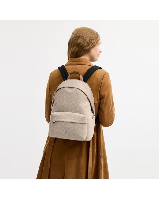 COACH Natural Taylor Small Backpack