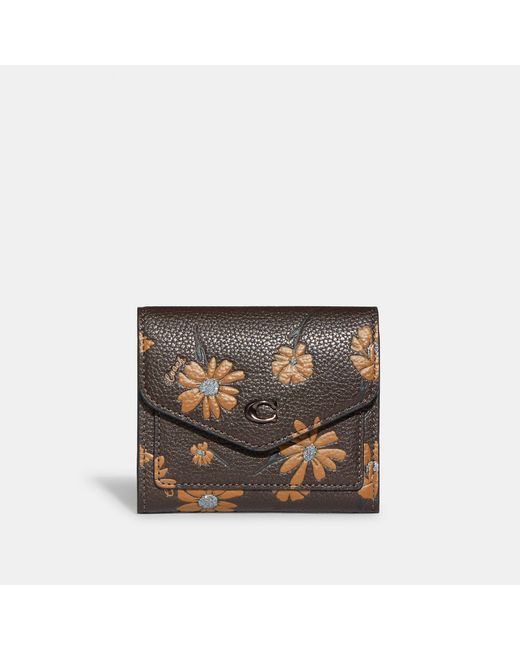 Coach Outlet Multicolor Wyn Small Wallet With Floral Print