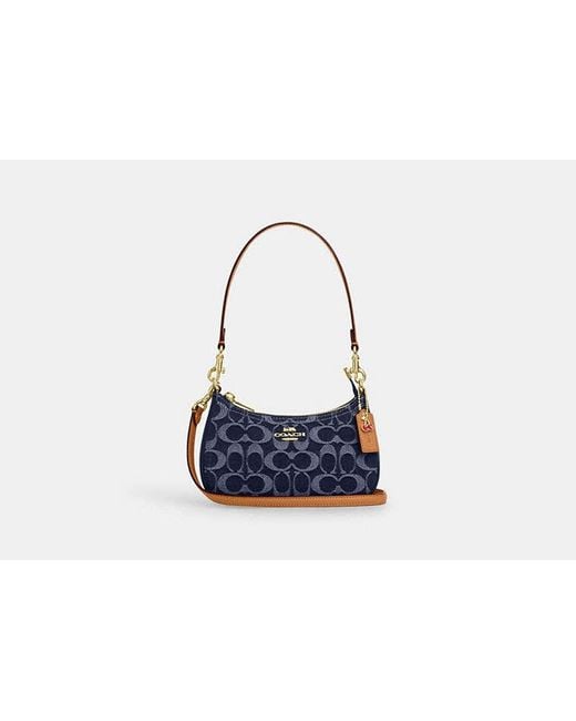 COACH Black Teri Mini Crossbody Bag
