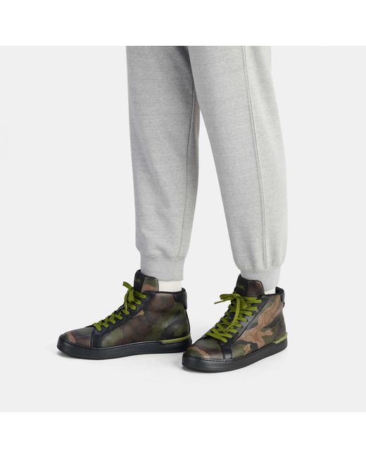 Coach camouflage shoes deals