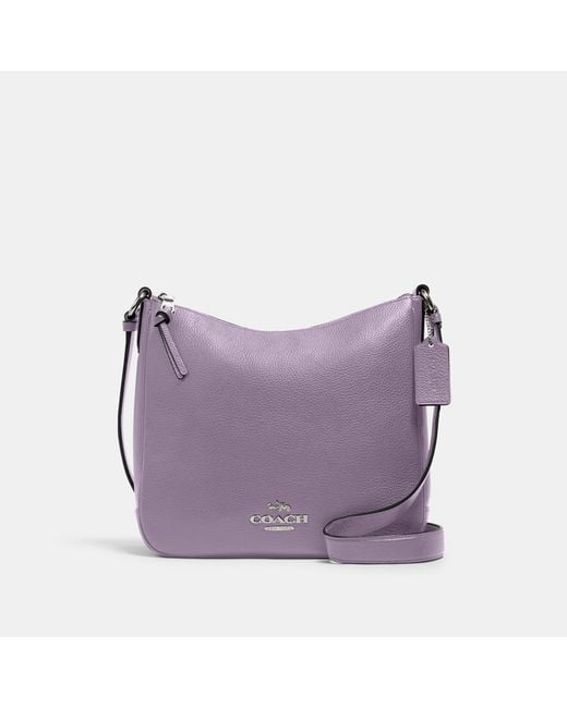 COACH Purple Ellie File Bag