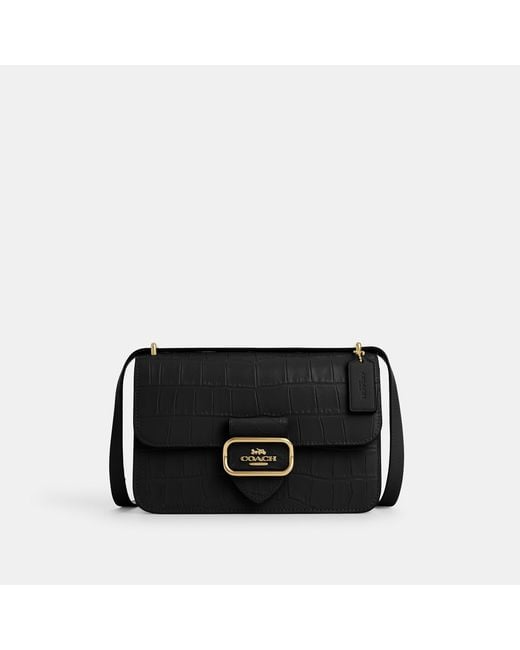 COACH Large Square Crossbody in Black Lyst