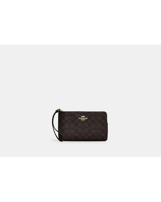 Bustina Da Polso Grande di COACH in Black