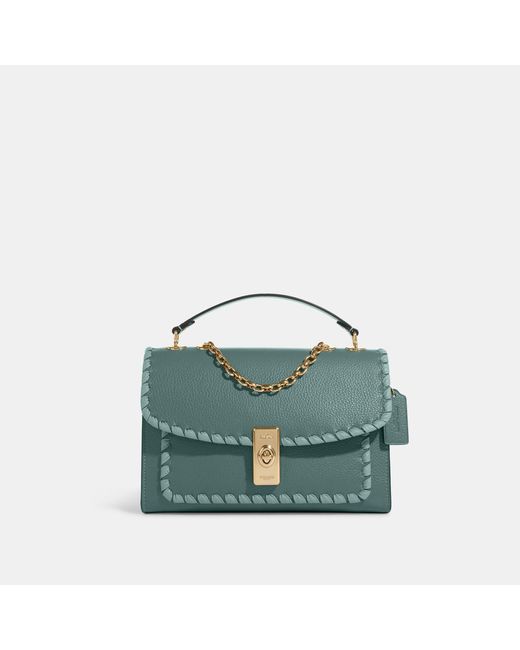 Coach Outlet Multicolor Lane Shoulder Bag With Whipstitch