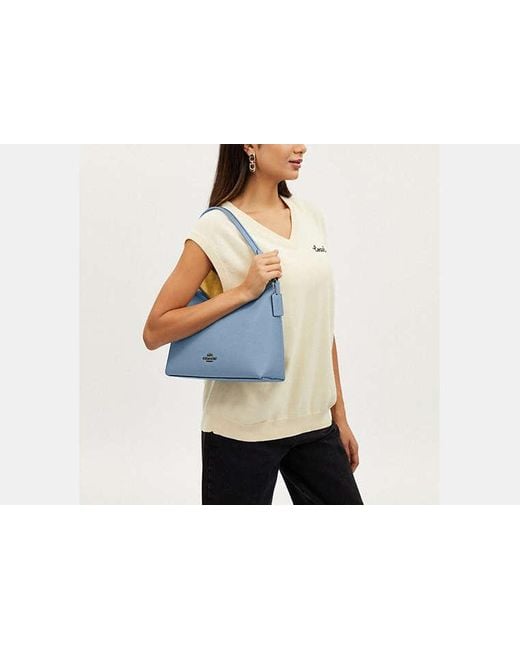 COACH Blue Laurel Shoulder Bag