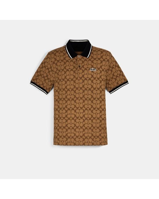 COACH Multicolor Polo for men