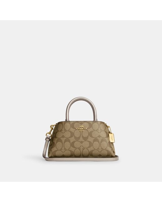 Coach Outlet Zuri Crossbody In Signature Canvas in Natural Lyst