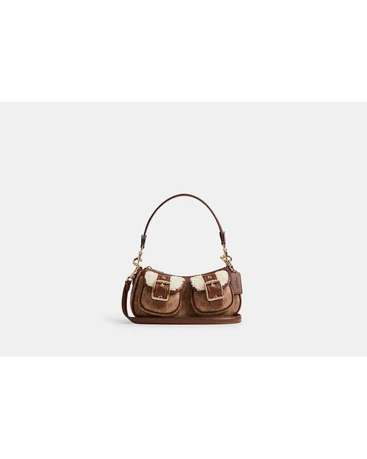 COACH Black Ashton Bag In Signature Canvas