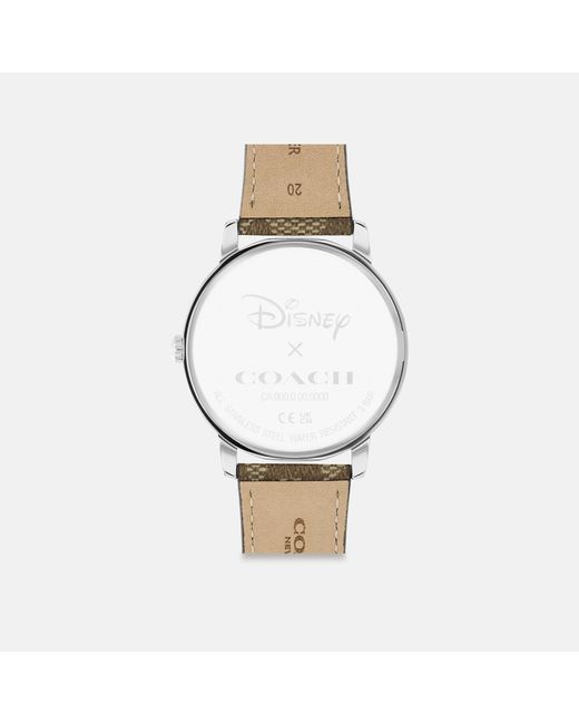 Coach Outlet Disney X Coach Grand Watch, 40 Mm in Metallic for Men Lyst