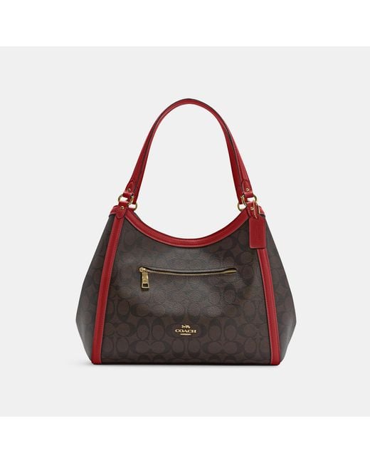 Coach Outlet Kristy Shoulder Bag In Signature Canvas in Brown Lyst