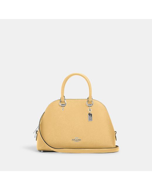 COACH A Cross Grain Mini Sierra Satchel 