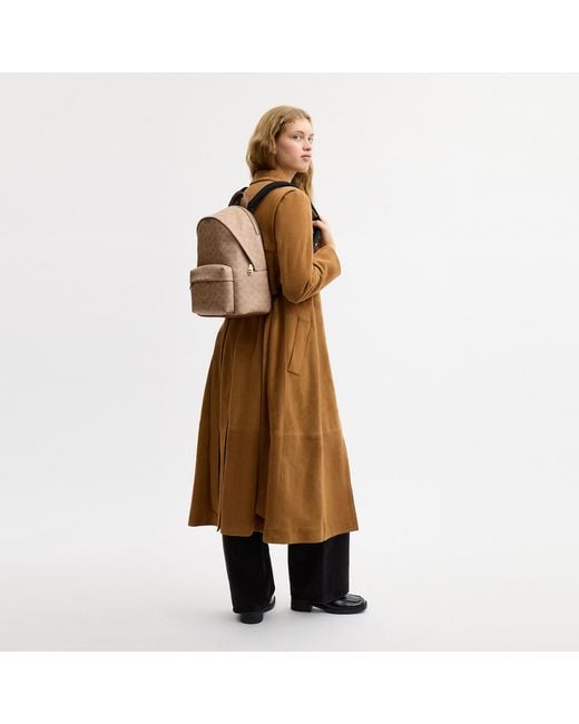 COACH Brown Taylor Small Backpack