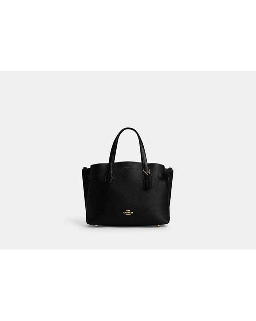COACH Black Hanna Carryall Bag