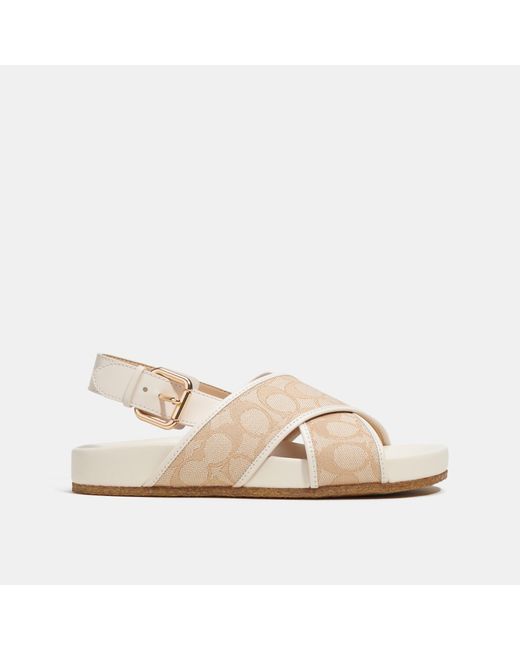 Coach Outlet Adora Sandal in Natural Lyst