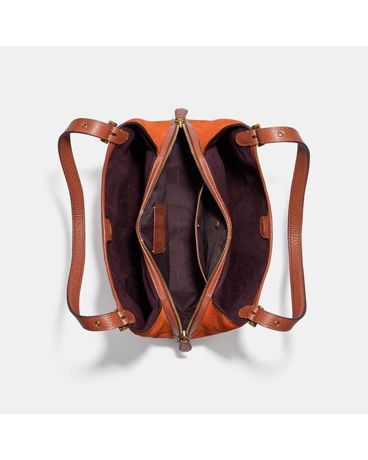 Coach Outlet Lori Shoulder Bag in Orange Lyst