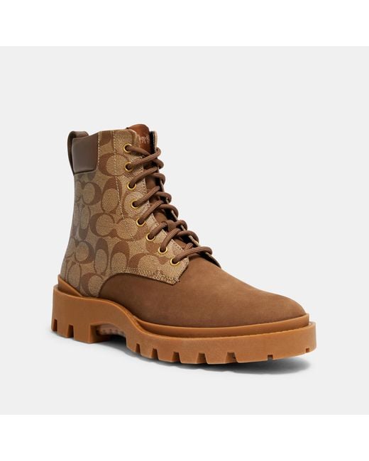 Coach Outlet Citysole Boot in Brown for Men Lyst