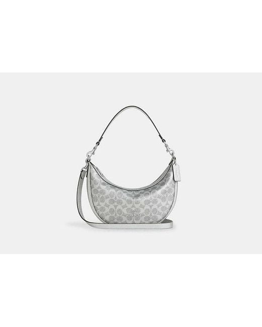 COACH Black Aria Shoulder Bag