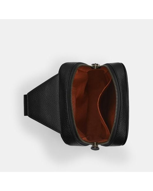 COACH Black Sullivan Pack for men