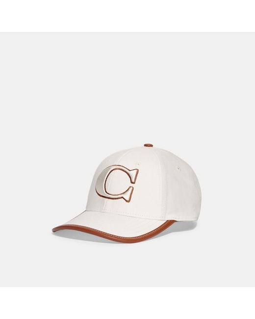 COACH White Baseball Hat