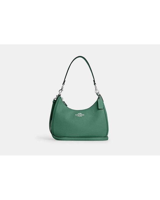 COACH Green Teri Hobo Bag