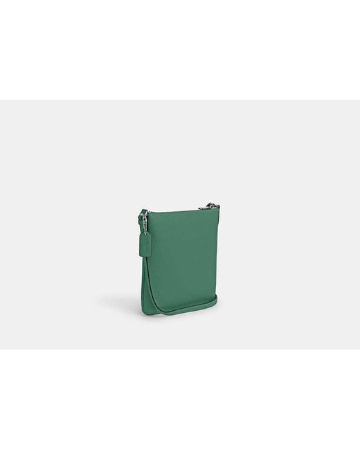 COACH Green Mini Rowan File Bag
